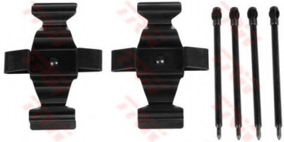 Set accesorii, placute frana MERCEDES C-CLASS (W203) (2000 - 2007) TRW PFK490 foto