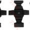 Set accesorii, placute frana MERCEDES CLK Cabriolet (A209) (2003 - 2010) TRW PFK490