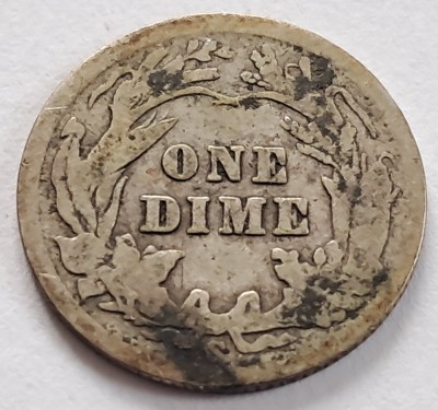 SUA, One Dime Barber 1905 foto