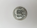 Grecia 30 Drahme 1964 Argint 13 gr.Constantin II si Anna Maria,Rara,Impecabila
