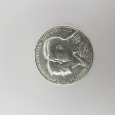 Grecia 30 Drahme 1964 Argint 13 gr.Constantin II si Anna Maria,Rara,Impecabila
