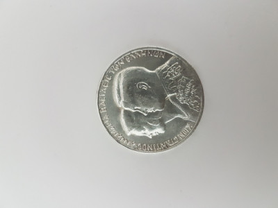Grecia 30 Drahme 1964 Argint 13 gr.Constantin II si Anna Maria,Rara,Impecabila foto