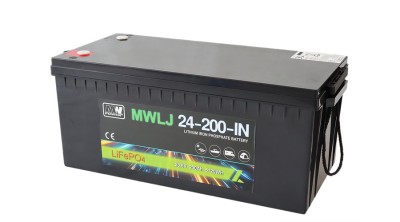 MPLPower 24V 200Ah baterie LiFePo4 foto