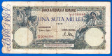 (51) BANCNOTA ROMANIA - 100.000 LEI 1946 (28 MAI 1946), FILIGRAN ORIZONTAL