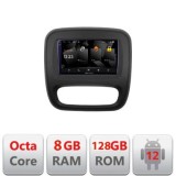 Navigatie Renault Trafic 2014-2017 5960Pro-rt09 Android Octa Core Qualcomm 2K Qled 8+128 DTS DSP 360 4G Optical CarStore Technology
