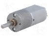 Motor DC, 12V DC, 1.6A, 225rot./min, POLOLU, 63:1 METAL GEARMOTOR 20DX43L MM 12V CB