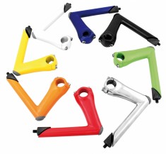Pipa ghidon fixa cu cap detasabil, aluminiu, &Oslash;22.2, extensie 100 mm, culoare arg... Cod:421690850RM