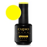 Cumpara ieftin Rubber Base Neon Collection - Electric Lemon 15ml, Cupio