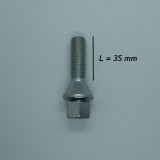 Prezon janta aliaj M12x1.5 35 mm Renault, Dacia, Opel, Suzuki, Saab, BMW