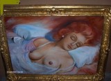 tablou nud vintage