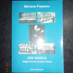 MARIANA POPESCU - ION VANICA. MAGIA CORULUI DE COPII RADIO (2015)