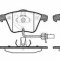 Placute frana fata Audi A6 (4b2, C5), 01.1997-01.2005, marca SRLine S70-0260