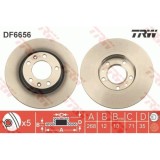 Set discuri frana spate TRW Citroen Berlingo 2008-2022 C4 Grand Picasso II C4 Picasso II 2013- C4 Spacetourer 2018- Grand C4; Opel Combo 2018- Combo