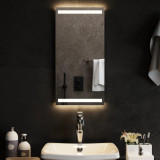 Oglinda de baie cu LED, 30x60 cm GartenMobel Dekor, vidaXL