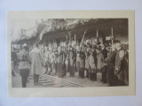 Rară! Alba Iulia 1 Ianuarie 1919:Vizita generalului Berthelot,carte poș.necirc., Necirculata, Printata