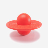 Minge echilibru roșu (pogo ball) + pompă de umflare, Domyos