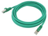 Patch Cord RJ45 S/FTP Cat 6a LSZH GEMBIRD 3m PP6A-LSZHCU-G