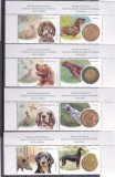 Romania 2024 LP 2457 , 100 de ani AGVPS, caini de vanatoare,SERIE CU VINIETA, MNH **