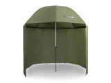 Umbrelă/shelter cu perete lateral Delphin CLASSA, diametru 250 cm, husa transport, cuie fixare