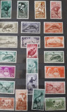 Clasor cu colectii timbre vechi 1960-1970 nestampilate straine