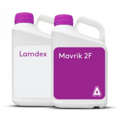 Pachet Mavrik Extra format din Mavrik 2F 10 l și Lamdex Extra 15 kg 50 ha