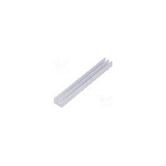 Radiator extrudat, aluminiu, 75mm x 10mm, naturala, FISCHER ELEKTRONIK - SK 646 75 AL