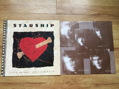 JEFFERSON STARSHIP - LOVE AMONG THE CANNIBALS (1989,BMG,GERMANY) vinil vinyl foto