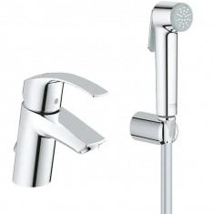 Baterie lavoar Grohe Eurosmart New, functie bideu, S-size, crom, 23124002