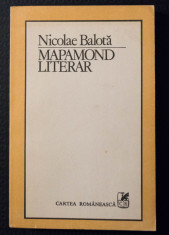 Nicolae Balota - Mapamond literar foto