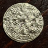 Polonia 1 groschen 1626 / Vilnius argint Sigismund lll Vasa