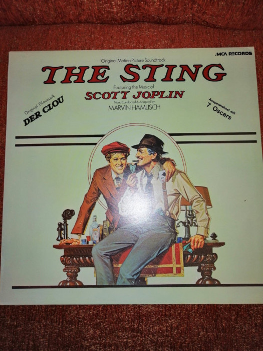 The Sting soundtrack Scott Joplin MCA 1974 Ger vinil vinyl