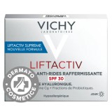 Crema de zi lifting si fermitate SPF 30 pentru toate tipurile de ten Liftactiv Supreme, 50ml, Vichy
