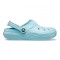 Saboti Crocs Classic Lined Clog Albastru - Pure Water