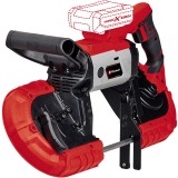 Fierastrau cu banda pe acumulator Einhell Power X-Change TE-MB 18/127 Li-Solo, 18 V, dimensiunea maxima de taiere la 90&deg; 115 x 127 mm, fara acumulator