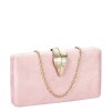 Geanta clutch roz deschis BJH-20273 05