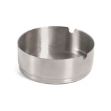 Scrumiera din metal, Argintie, 10 cm, ATU-086585, Oem