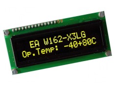 Afișaj OLED 16x2 Alfanumeric Galben-Verde 80x36mm