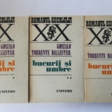 Gonzalo Torrente Ballester - Bucurii și umbre ( 3 vol. )