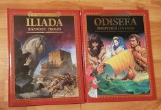 Set 2 carti Miturile si legendele lumii (Iliada si Odiseea) foto