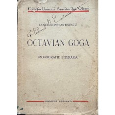 Octavian Goga, Iancu Constantinescu, Monografie Literară