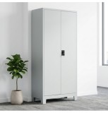 Dulap metalic STAR Office 4 rafturi si picioare 900x400x1920 mm (LxlxH), 50 kg/polita, Neasamblat