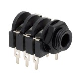 Mufa Jack 6.3 mm stereo mama lipire PCB