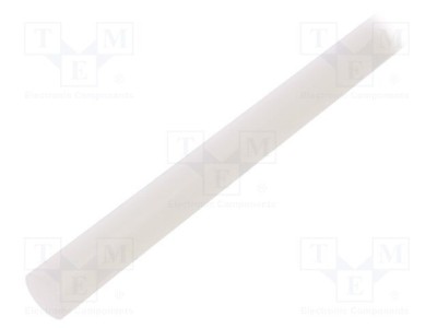 Tijă extrudată naturală &amp;Oslash; 12mm L 500mm MITSUBISHI CHEMICAL ADV. MATERIALS foto