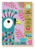 Atelier Creativ Djeco Nisip si Sclipici Pasari, Joc Educativ Arta, Multicolor, 6-11 Ani