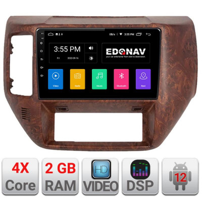 Navigatie dedicata Nissan Patrol Android radio gps internet 2+32GB 4-Core Kit-patrol+EDT-E209v2 CarStore Technology foto