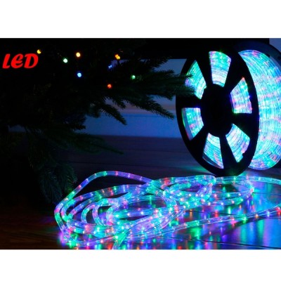 Cablu luminos LED Hoff, D 11 mm, multicolor foto