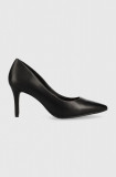 Aldo stilettos de piele culoarea negru