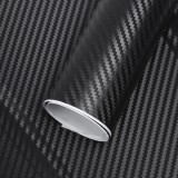 Rola folie colantare auto Carbon 3D, culoare neagra, lungime 28m x 1,27m