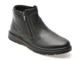 Ghete BITE THE BULLET negre, 966212, din piele naturala