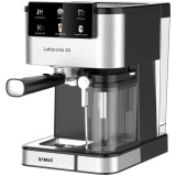 Espressor Samus Latteccino 20, 20 bari, rezervor lapte 500 ml, 6 tipuri bauturi, 1350 W, Rezervor apa 1.5 l, Sistem rapid de incalzire thermalblock, I